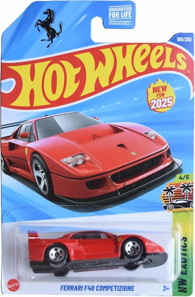 Hot Wheels Ferrari F40 Competizione